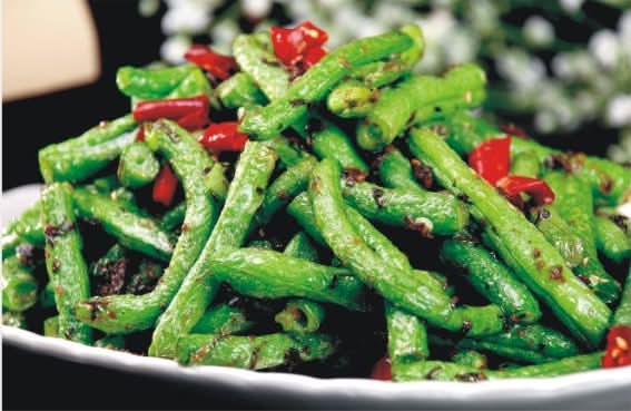 Dried Sauteed String Bean (干煸四季豆)